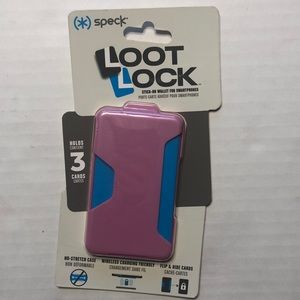 Speck Pink Stick-on Cellphone Wallet Pocket